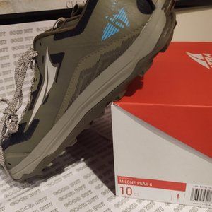 ALTRA MEN'S SIZE 10 LONE PEAK 6 (BRAND NEW)